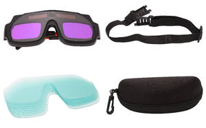 Lunettes de soudage de sécurité à gradation automatique Welta ANSI Z87.1 Lentille en polycarbonate certifiée Protection des yeux pour les soudeurs - Product Image 4