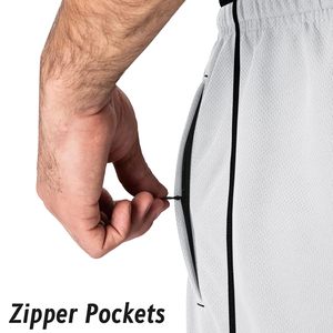 กางเกงวอร์มวิ่งแบบลำลองทรงสลิมฟิตของผู้ชายแฟชั่นใหม่ผ้าไนลอนยืดหยุ่นดีลายกลางเอวออกแบบโลโก้ได้ตามต้องการ - Product Image 3