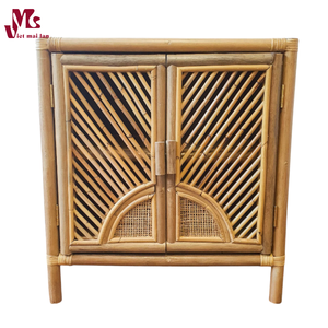 New Collection Natural Best Rattan Furniture for Kids Bedside Table Rattan Cabinet Rattan Wicker Boho Shelf - Product Image 5
