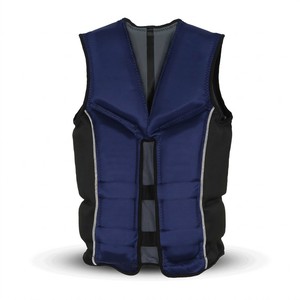 Gilet de sauvetage flexible pour adultes, gilet de protection pour sports nautiques avec boucles à dégagement rapide, fermeture éclair avant pour le wakeboard et le jet ski - Product Image 4