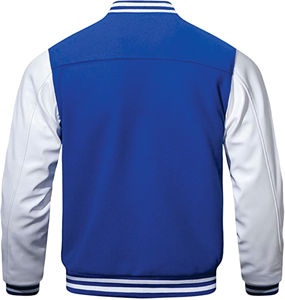 Hermoso estilo personalizado Varsity Jacket Fleece Varsity Jackets Venta al por mayor Letterman jacket CollegeBaseballjacket para hombres - Product Image 3