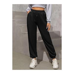 Pantaloni della tuta da donna a vita alta con gambe elastiche - Product Image 4