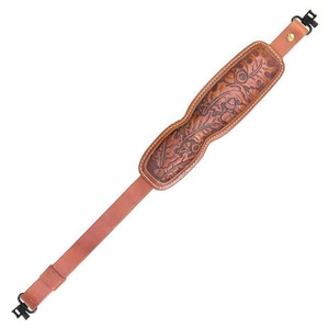 Sling en cuir véritable robuste ajustement universel doux rembourré à la main sangle de chasse en cuir authentique étui réglable dur - Product Image 5