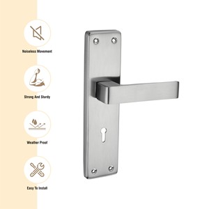 Serrure de poignée de porte en zinc de style moderne meilleure qualité pour la sécurité de la maison salle de bain cuisine hôtel vente Inde-exporté Top fabricant 5 - Product Image 2