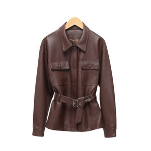 Manteau élégant pour femme à bouton unique avec détection d'aiguille Qualité supérieure Vêtement d'extérieur tendance Veste d'hiver chaude tendance - Product Image 5