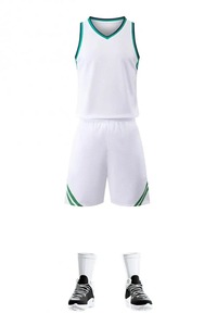 Fabricant sur mesure d'uniformes d'équipe légers, conception de logo OEM, maillots de basket-ball en gros, uniforme de basket-ball respirant - Product Image 2