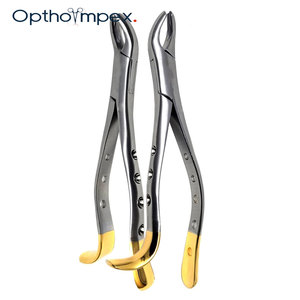Pinces d'extraction manuelles de haute qualité, instruments dentaires durables en acier inoxydable, conception de pointe de précision, poignée ergonomique, usage buccal - Product Image 4