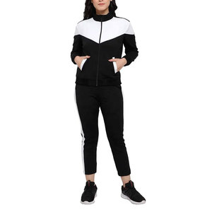 Ensemble de survêtement pour femmes de haute qualité avec logo personnalisé survêtement à jambes larges ensemble de jogging pour dames 2026 - Product Image 5