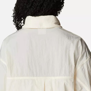 Blouson Bomber d'Hiver Personnalisé pour Femme en Toile, Nylon et Polyester, Coupe-Vent Zippé Anti-Plis Décontracté – Vente en Gros - Product Image 6