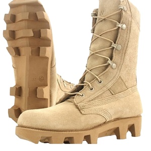 Botas de Combate para Senderismo y Jungla de Gamuza Color Arena de Cuero EN 3515 Modelo 511 para Toda Temporada de Fabricante Mayorista - Product Image 1