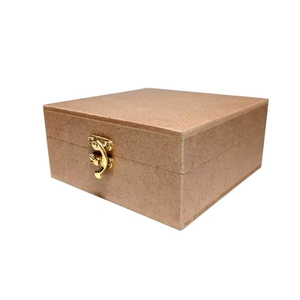 MDF เก็บของไม้สำหรับของขวัญและงานฝีมือกล่องไม้ป้ายติดผนังทำในอินเดีย - Product Image 1