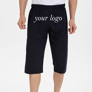 Short de jogging 100% coton sur mesure OEM/ODM respirant à séchage rapide, coupe ample, vêtements de sport et décontractés, short long d'été doux - Product Image 3