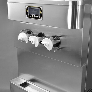 Machine à glace molle commerciale Kolice ICM-390, 5 saveurs, haute productivité 50-55L/H, acier inoxydable, 110/220V, CE ETL - Product Image 5