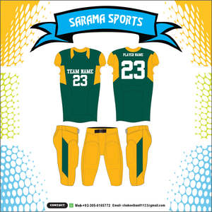 Fabricant et exportateur d'uniformes de football américain personnalisés avec design personnalisé, - Product Image 5