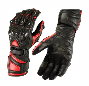 Gants en cuir d'hiver Gants de conduite Gants de moto Écran tactile en peau de mouton coupe-vent Gants de moto pour hommes Gants de main d'image pour l'hiver - Product Image 6