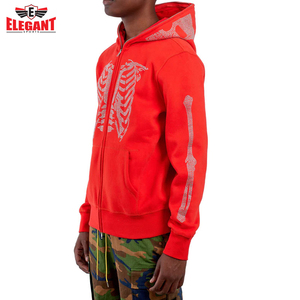 Sudadera con capucha y cremallera completa, estilo cómodo con cremallera, sudaderas para hombre, ropa exterior, estampado por transferencia térmica, sudaderas para hombre - Product Image 3