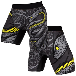 Shorts de combat décontractés en dentelle pour MMA, boxe et lutte, avec logo brodé, séchage rapide, fabriqués au Pakistan, vente en gros - Product Image 4