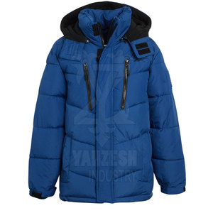 Chaqueta de burbujas de alta calidad para hombre, impermeable, transpirable, último diseño, elegante, informal, estilo callejero, cuello alto, largo - Product Image 1
