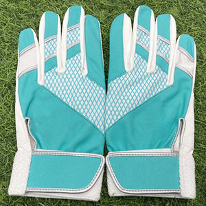 Custom Logo Color Size Baseball <b>Batting</b> Gloves Custom Baseball <b>Batting</b> Gloves Unisex Breathable Leather Baseball Softball Gloves - Product Image 2