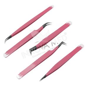 Pinzas de pestañas de volumen de grado profesional para extensiones Herramientas de pestañas de precisión para artistas y técnicos de pestañas - Product Image 2