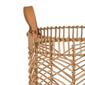 High Quality <b>Bamboo</b> Rattan Woven <b>Basket</b> <b>Laundry</b> Bag <b>Basket</b> Customize Size Room Furniture Decor - Product Image 2