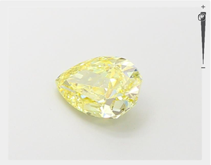 "Diamantes sueltos cultivados en laboratorio 1,5 CT 2 CT VS VVS Fancy Yellow Pear Cut IGI HPHT CVD Certified" - Product Image 2