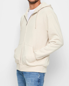 Sudadera con capucha personalizable para hombre con cremallera con bordado e impresión personalizados, ideal para pedidos al por mayor y Sudadera con capucha transfronteriza a granel 2025 - Product Image 3