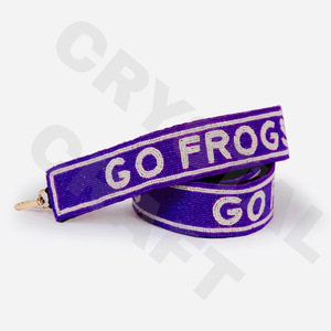 CRYSTAL CRAFT Go Cats Style Dome Approuvé Perle de verre Sangle de sac à main Couleur et logo personnalisés Taille personnalisée Accessoires à usage quotidien - Product Image 5