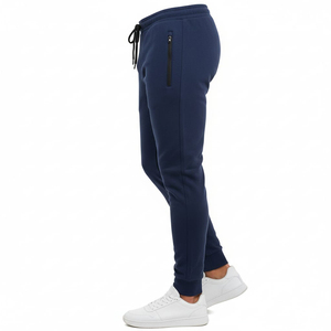 Men's Lightweight Distressed Casual Canvas <b>Slim</b> Fit <b>Joggers</b> Performance Sweatpants with Drawstring Closure - Product Image 5