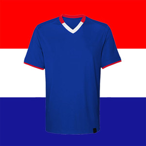 Maillot de football blanc à col rond et manches courtes, numéro 7, imprimé par transfert thermique, anti-transpiration, antibactérien, double sangle, polyester - Product Image 6