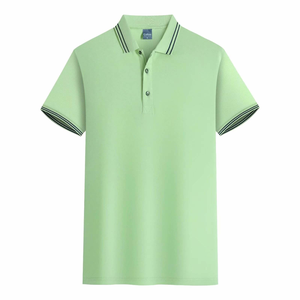 Diseñadores Polos 100% Algodón Polos de alta calidad para hombres Elegantes bordados personalizados - Product Image 4