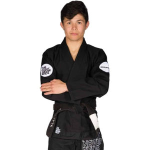 ชุดยิวยิตสูแบบเพิร์ลวีฟ สำหรับฝึกซ้อมและแข่งขัน ได้รับการรับรองจาก IBJJF ผลิตในประเทศปากีสถาน - Product Image 1