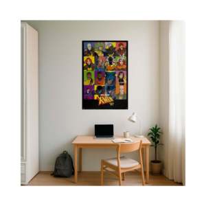 X-Men Comics <b>Poster</b> '97 Comic Series Season 2 Digital Printed 61x91.5 cm Scroll Style <b>Poster</b> for Home Decor Made of Plastic - Product Image 5