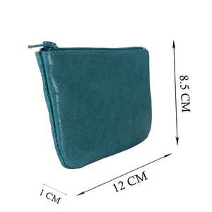 Monedero Vintage Premium, borlas bohemias hechas a mano, grano Natural, cuero curtido vegetal, proveedor indio, geométrico genuino - Product Image 3