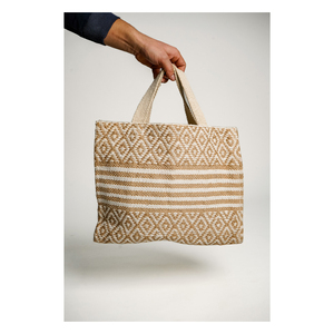 Sac à main moderne pour femmes Sac en coton fait main avec deux sangles Dernière qualité Meilleure offre Prix compétitif pour le shopping - Product Image 1