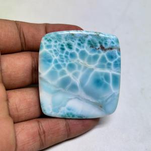 อัญมณีธรรมชาติทำอัญมณีอัญมณีหลวมเรียบหินเจียระไนแบบ Cabochon สีน้ำเงินเกรดสูงสำหรับจี้ซื้อเลยตอนนี้ - Product Image 4