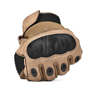 Gants tactiques en cuir 2025 couleurs personnalisées et logo Gants tactiques en cuir en gros - Product Image 3