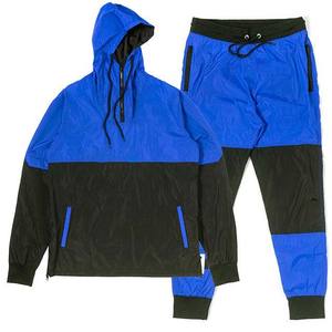 Chándal Cortavientos Estampado de Invierno Hosten Greek Enterprises, Ropa Deportiva de Nailon Impermeable con Contraste de Color - Product Image 4