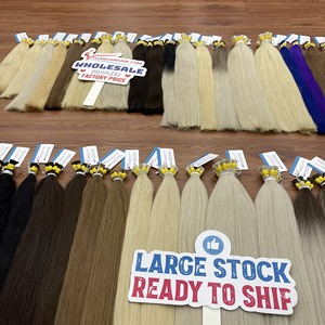 2024 vente chaude en vrac naturel droit vietnamien Remy Extensions de cheveux doux cheveux teints en différentes couleurs et longueurs - Product Image 3