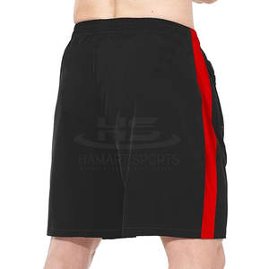 Shorts de basketball pour hommes à séchage rapide 2026, shorts de basketball droits pour hommes, shorts de basketball en maille unis pour hommes, logo personnalisé - Product Image 2