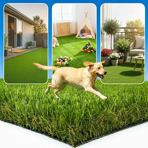 Alfombra de Césped Artificial Ecológica y Suave TH-PAG-477 para Mascotas, Duradera, Impermeable, Fácil de Limpiar, Apta para el Entrenamiento de Cachorros - Product Image 6