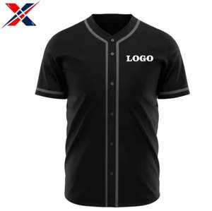 Nouvelle arrivée professionnel Baseball équipe Match uniforme 100% Polyester Jersey ensemble grande taille excellent pour l'équipe porter - Product Image 4
