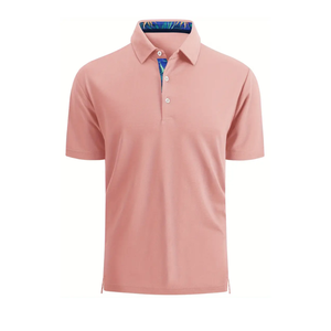 Hombres Slim Fit Formal para camisa 100% algodón ODM personalizado con impresión de logotipo o bordado antiarrugas manga corta - Product Image 2