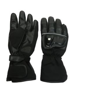 Gants de moto personnalisés à doigts entiers pour l'hiver, respirants, en cuir et polyester, pour la conduite quotidienne, pour hommes - Product Image 1
