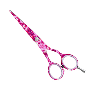 Ciseaux de barbier pour droitiers, lame droite, pointe aiguë, acier inoxydable, ciseaux de coiffure - Product Image 1