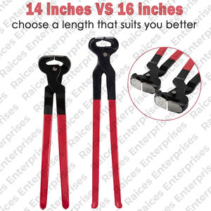 Kit de pezuñas de herramientas de herrador de caballos profesional Kit de herramientas de herrador de caballos de acero inoxidable de calidad superior Kit de cuidado de pezuñas de caballos - Product Image 3