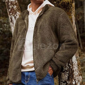 Veste polaire lavable pour hommes au design unique Veste polaire imperméable, respirante et durable pour hommes à vendre - Product Image 3