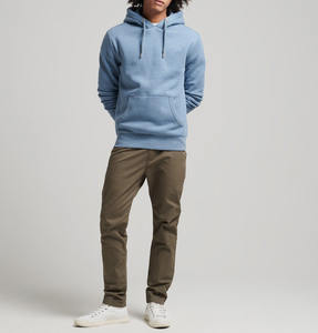 Sweat-shirt pour homme surdimensionné personnalisé Hip Hop Streetwear à col ras du cou Sweats à capuche pour homme Vêtements décontractés Basics Sweat-shirt pour homme en coton respirant - Product Image 6