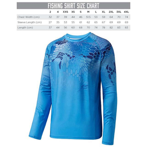 UPF 50 + Protección solar Diseño personalizado Manga larga Rendimiento Jersey Camisas Poliéster Spandex Cuello Pesca Tallas grandes Camisas para hombres - Product Image 6