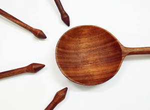 Cuchara de madera sostenible, perfecta para comedor, decoración y uso de regalos, diseño único para elección personalizada - Product Image 2